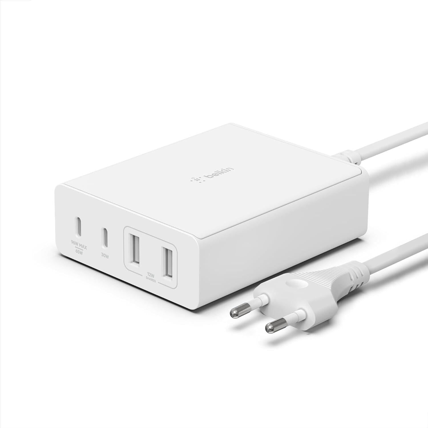 Belkin Boostcharge™ Pro - 4-Port-GaN-Ladegerät (108 Watt) Belkin Boostcharge™ Pro - 4-Port-GaN-Ladegerät (108 Watt)